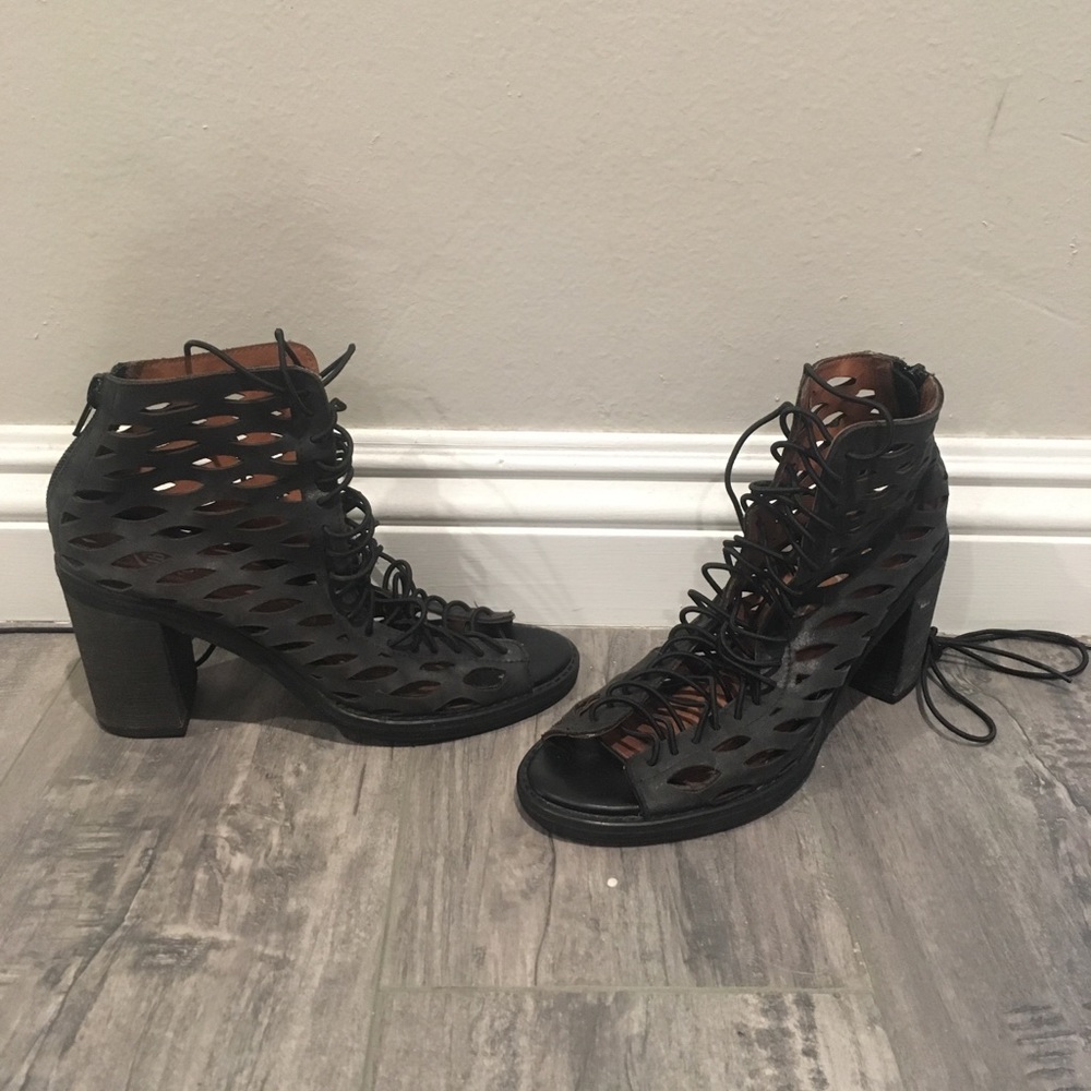 Jeffrey Campbell Lace Up Heels